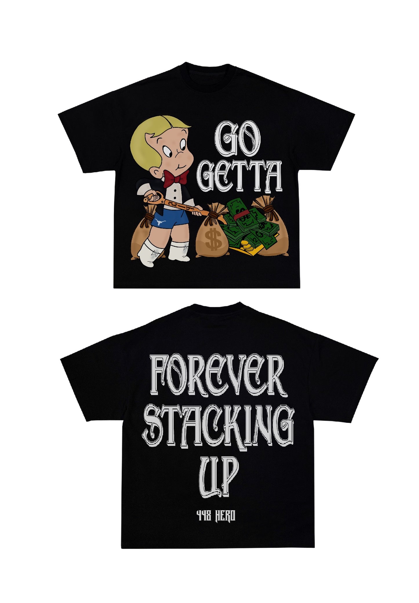 Black Go Getta Shirt